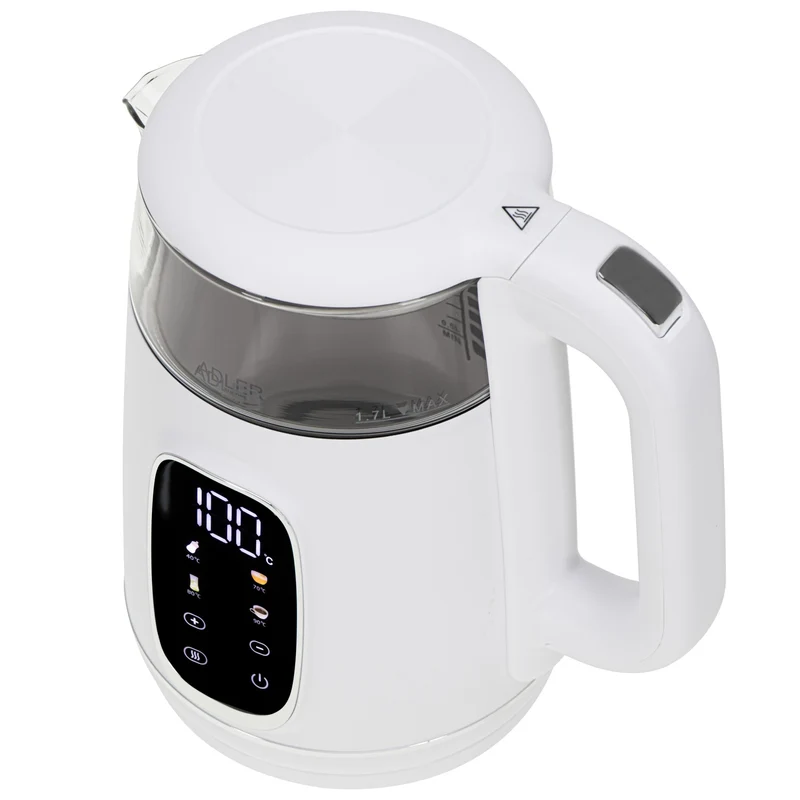Vattenkokare 1,7L med Temperaturkontroll och LED-display