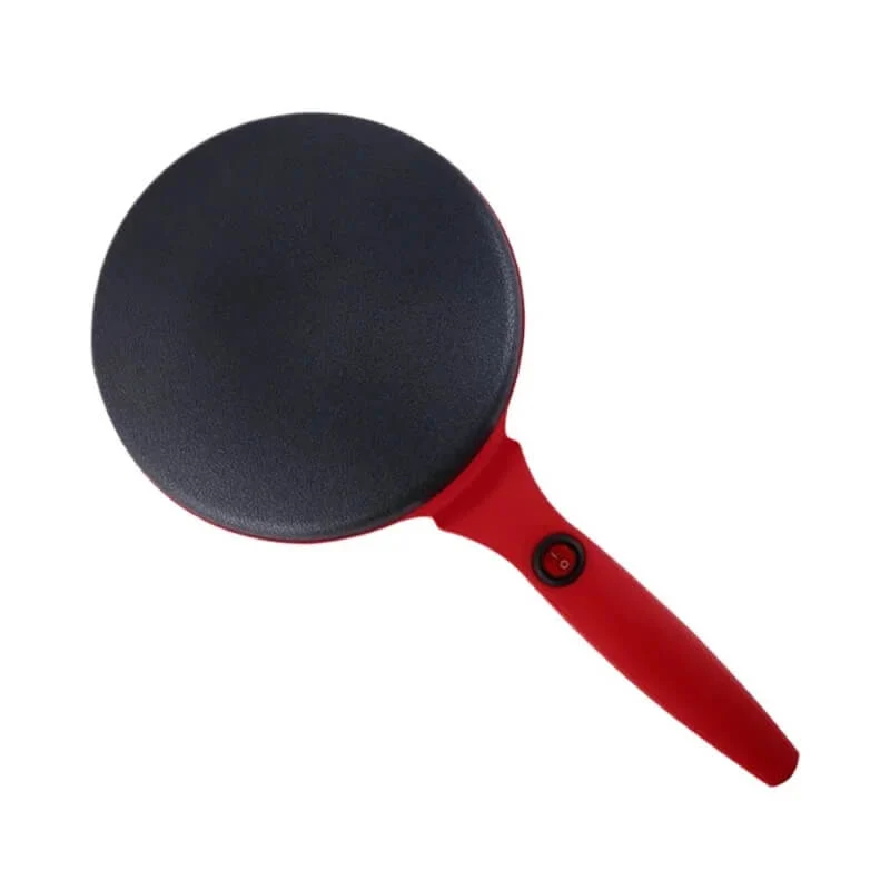 Elektrisk Crêpes- och Pannkaksmaskin – Non-Stick Stekpanna (20 cm) med Temperaturkontroll | För Tortilla, Wraps, Frukost & Tunnbröd