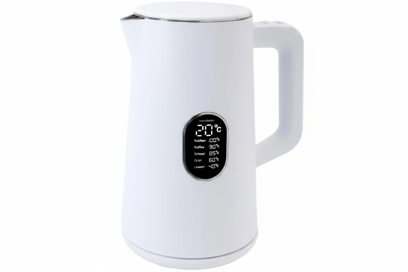 Elektrisk kedel 1,5 liter med temperaturindstilling