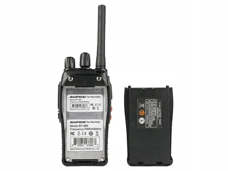 Walkie Talkies Set 2 st. Kraftfull med lång räckvidd