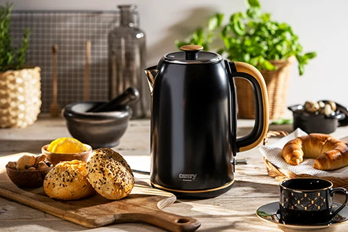 Vattenkokare 1,7L i rostfritt stål – Automatisk avstängning