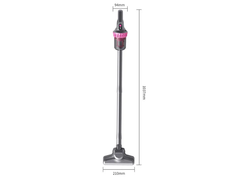 Sladdlös dammsugare 100W, 2-i-1 med HEPA-filter och 4 munstycken