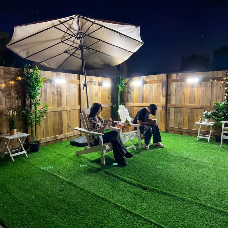 Solcelle Udendørslampe med 270° Bevægelser | 3 Justerbare LED-hoveder | Fjernbetjening & IP65 Vandafvisende