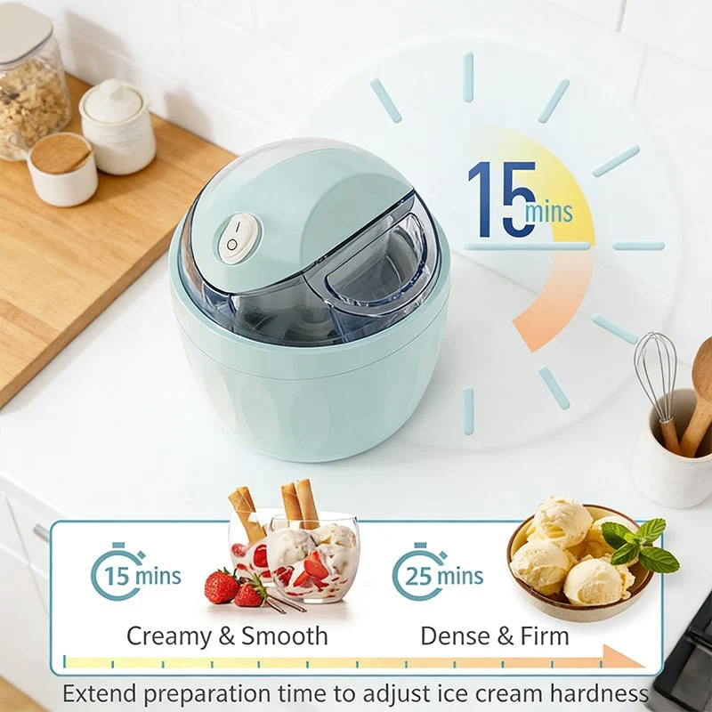 3-i-1 Dessertmaskine til is, sorbet og yoghurt | 500 ml