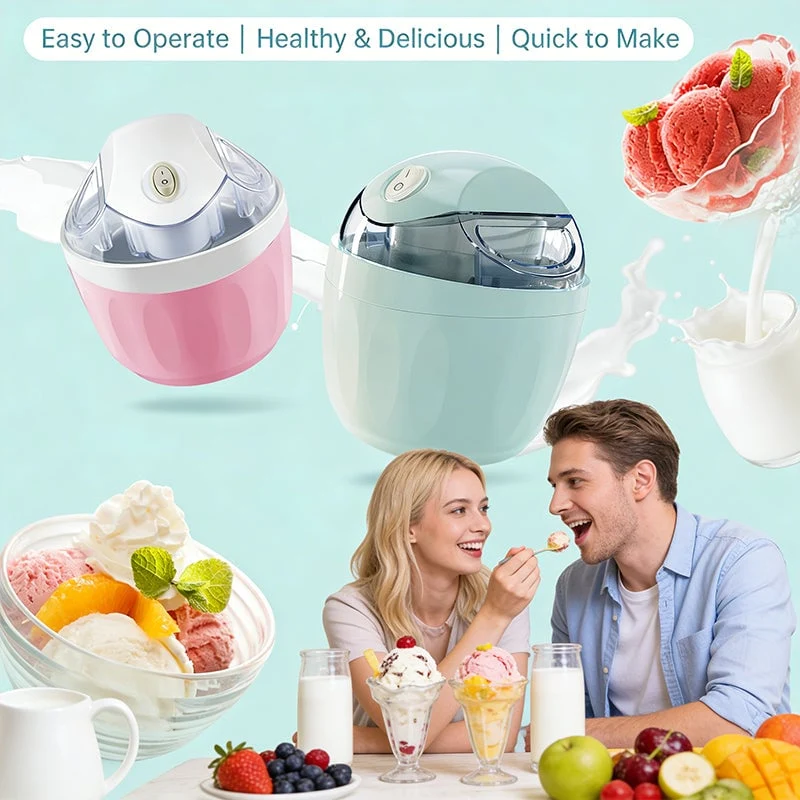 3-i-1 Dessertmaskine til is, sorbet og yoghurt | 500 ml