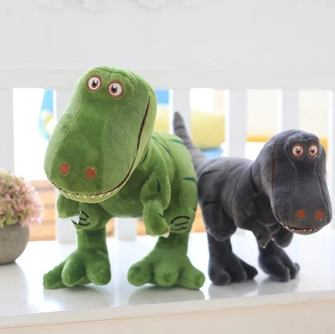 Blød T-Rex Plysdinosaur til Kram, Leg og Søvn for Børn