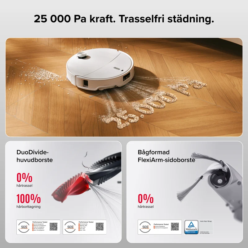 Roborock Qrevo Curv 2 Pro Robotdammsugare & Mopp