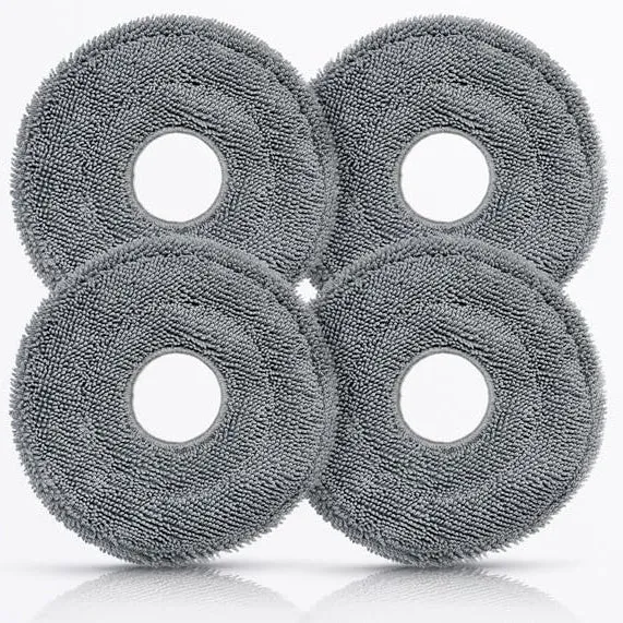 Roborock antibakteriell roterande mopp × 4 för Saros 10R och Saros Z70