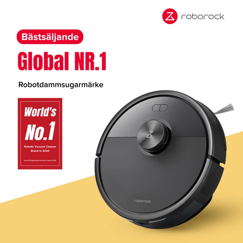 Roborock Q7 M5 Set robotdammsugare – Uppgraderad version av Q7 Max