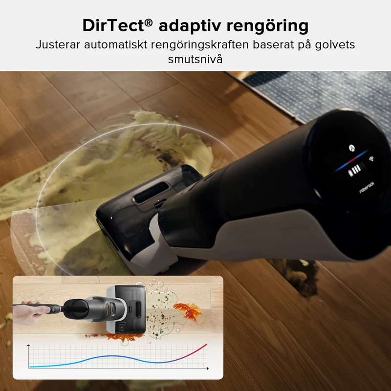 Roborock F25 LT våt- och torrdammsugare – Uppgraderad version av Flexi Lite