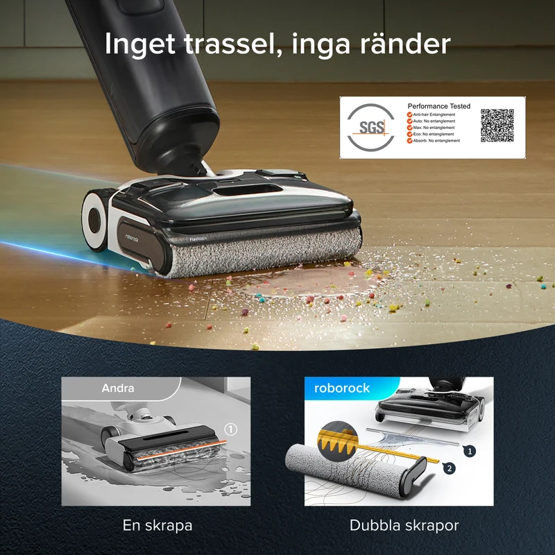 Roborock F25 XT (F25 ACE Ny Version) våt- och torrdammsugare