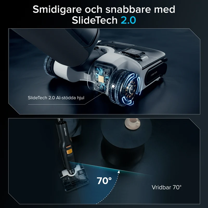 Roborock F25 XT (F25 ACE Ny Version) våt- och torrdammsugare