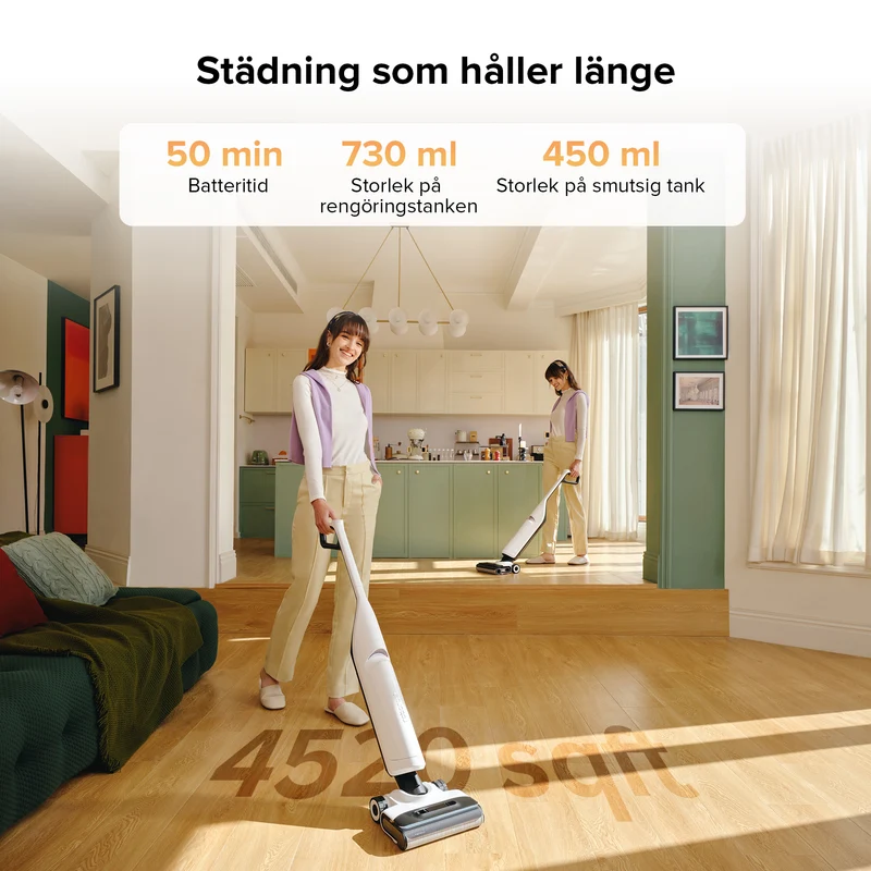 Roborock Flexi Pro Våt- och Torrdammsugare