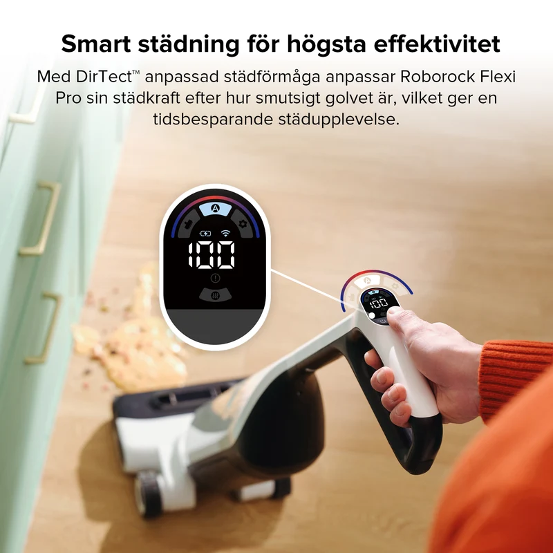 Roborock Flexi Pro Våt- och Torrdammsugare