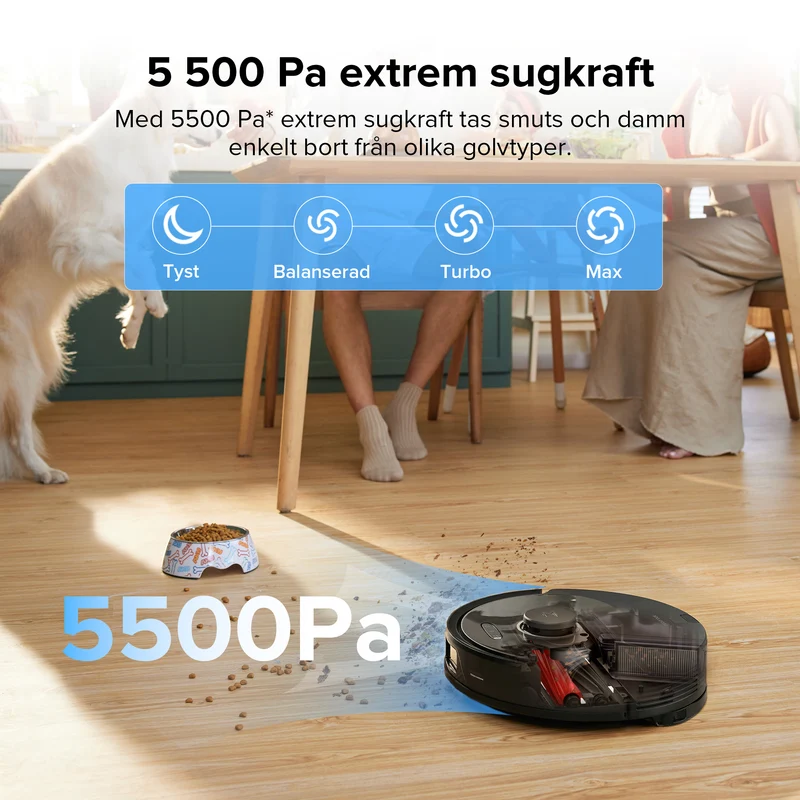 Roborock Q8 Max robotdammsugare och mopp