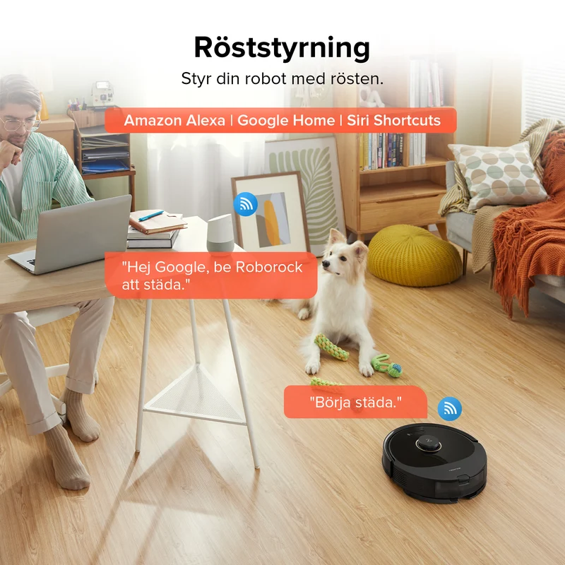Roborock Q8 Max robotdammsugare och mopp