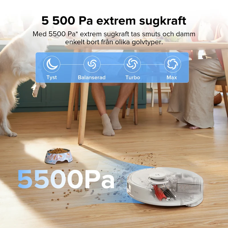 Roborock Q8 Max robotdammsugare och mopp