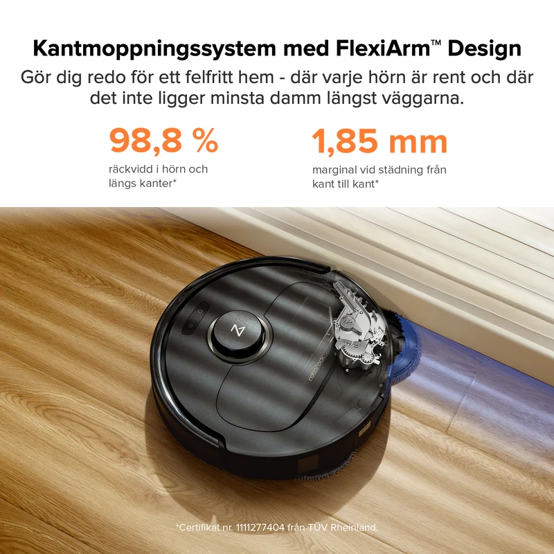 Roborock Qrevo Pro Robotdammsugare med multifunktionell dockningsstation 2.0