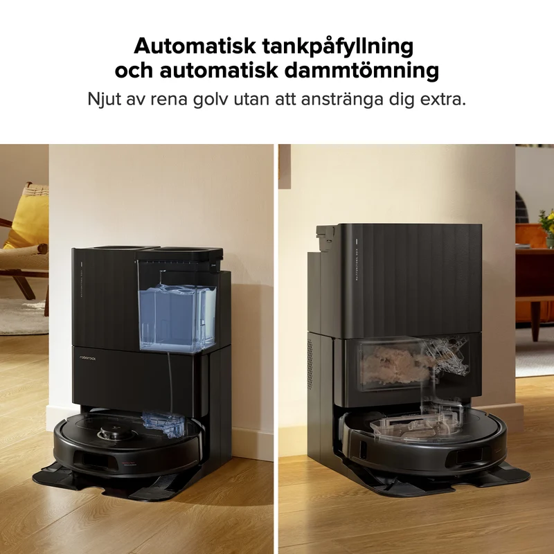 Roborock Qrevo Pro Robotdammsugare med multifunktionell dockningsstation 2.0