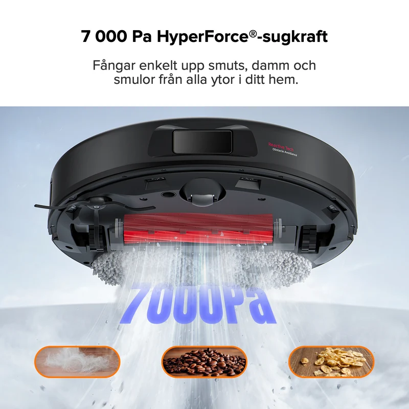 Roborock Qrevo Pro Robotdammsugare med multifunktionell dockningsstation 2.0