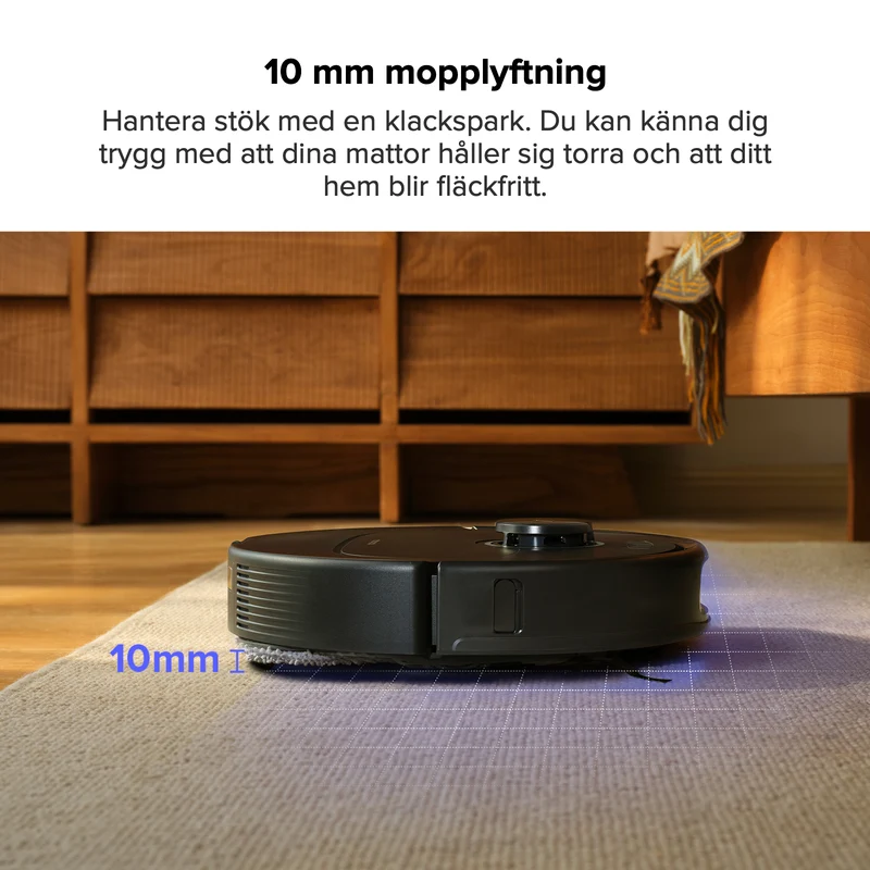 Roborock Qrevo Pro Robotdammsugare med multifunktionell dockningsstation 2.0
