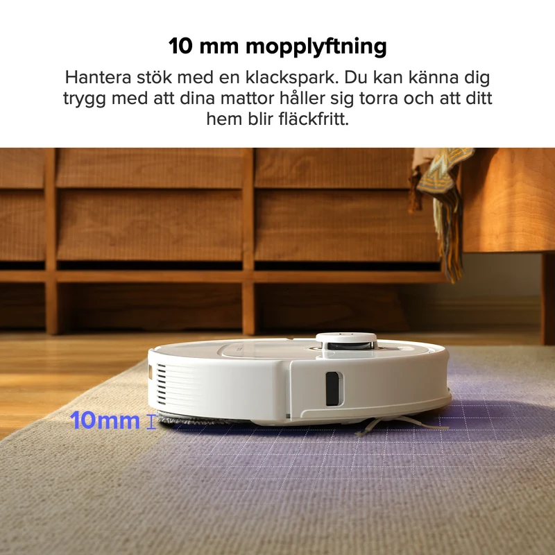 Roborock Qrevo Pro Robotdammsugare med multifunktionell dockningsstation 2.0