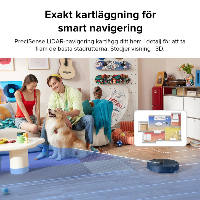 Roborock Q5 Pro robotdammsugare och mopp