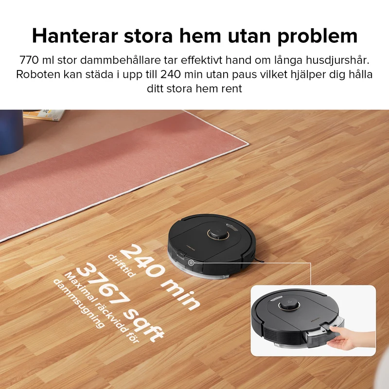 Roborock Q5 Pro robotdammsugare och mopp