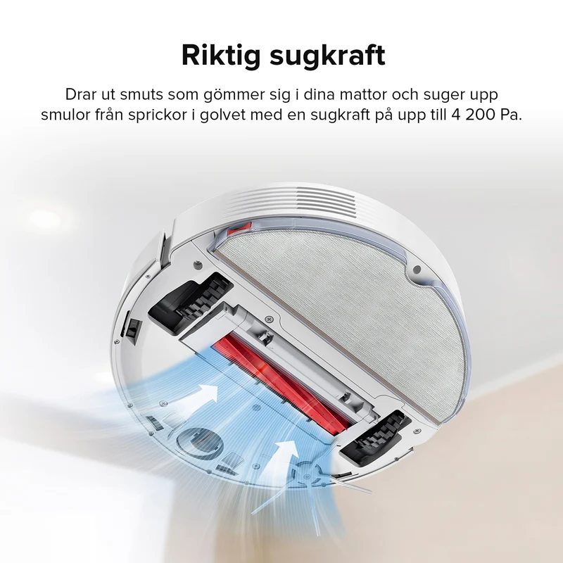 Roborock Q7 Max+ robotdammsugare med Auto-Empty Dock Pure