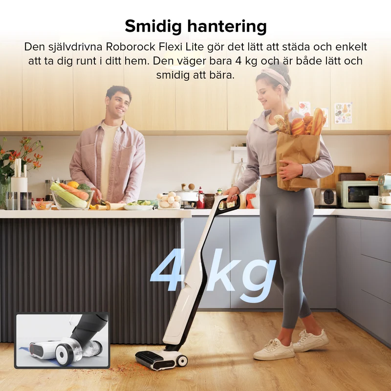 Roborock Flexi Lite Våt- och Torrdammsugare