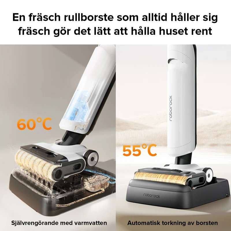 Roborock Flexi våt- och torrdammsugare