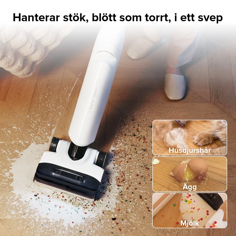 Roborock Flexi våt- och torrdammsugare