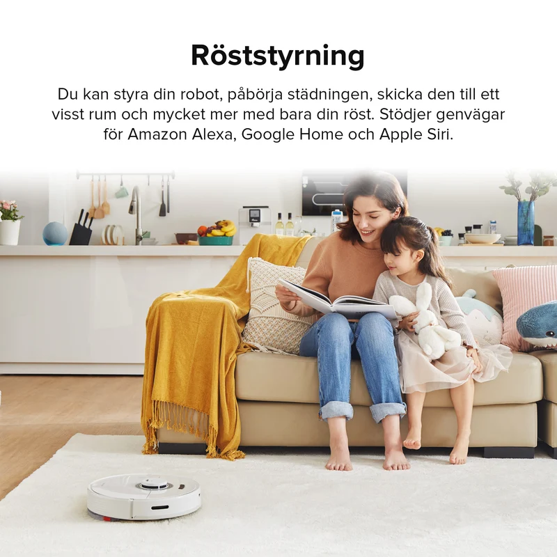 Roborock Q7 Max robotdammsugare och mopp med 4200 Pa sugkraft