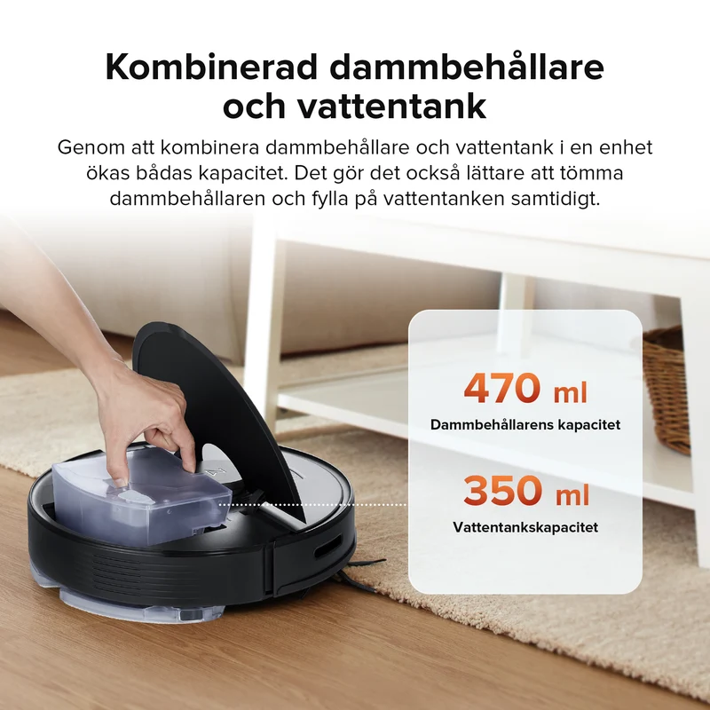 Roborock Q7 Max robotdammsugare och mopp med 4200 Pa sugkraft