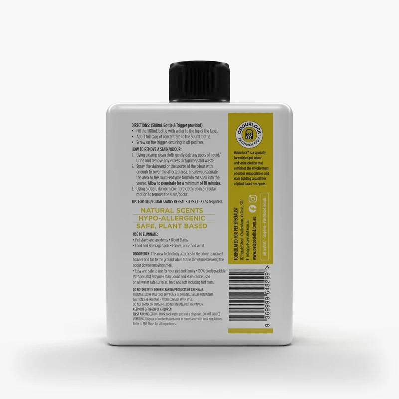 Pet Odour and Stain Remover Kit for All Stains by Pet Specialist