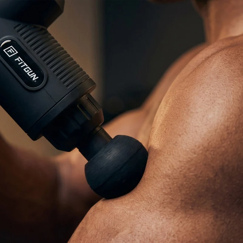 Massageapparat med 30 hastigheder, 6 hoveder og 6 timers batterilevetid