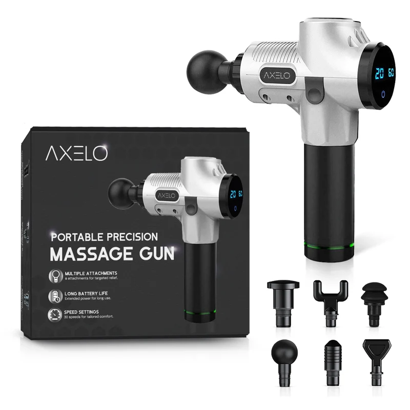 Massagepistol med 30 hastigheder til muskelgenopretning