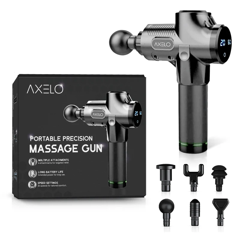 Massagepistol med 30 hastigheder til muskelgenopretning