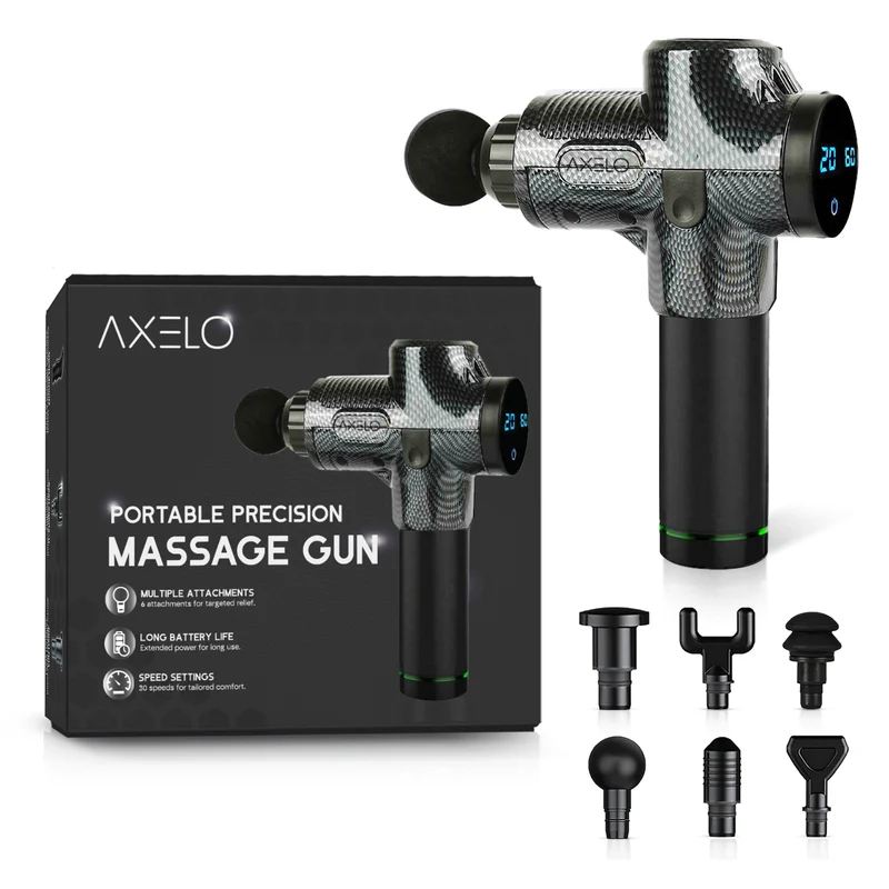 Massagepistol med 30 hastigheder til muskelgenopretning