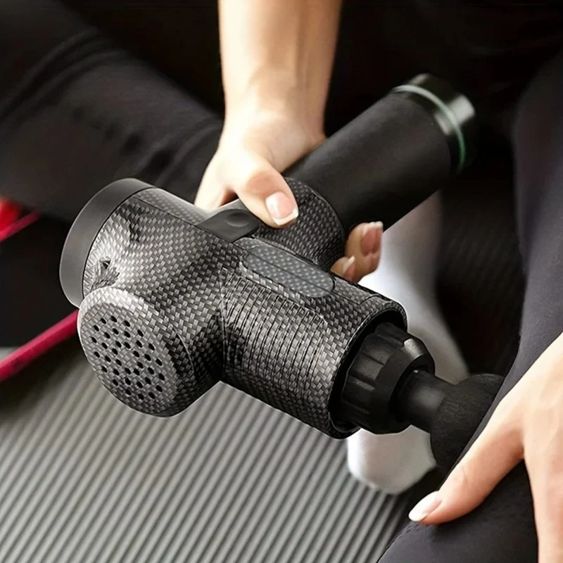 Massagepistol - Dybtgående massageapparat med 30 intensitetsniveauer og stille motor til muskler og fascia