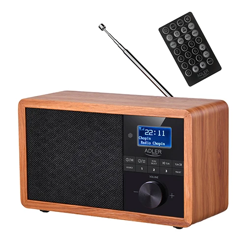Trådlös radio med DAB+, Bluetooth och larm
