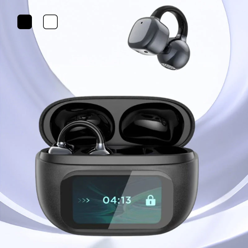 Oversættelses høretelefoner | Open-ear design med realtidsoversættelse & 4-8 timers batterilevetid til rejser og hverdag