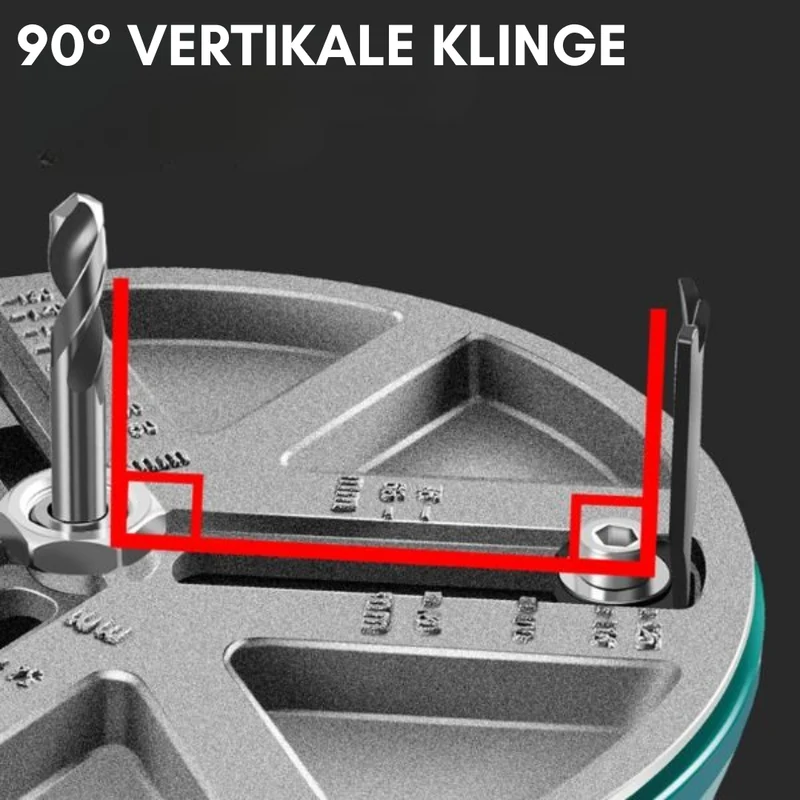 Justerbar hulsav 10–14 cm | Nøjagtige snit op til 35 mm | Til boremaskine | Holdbar og alsidig