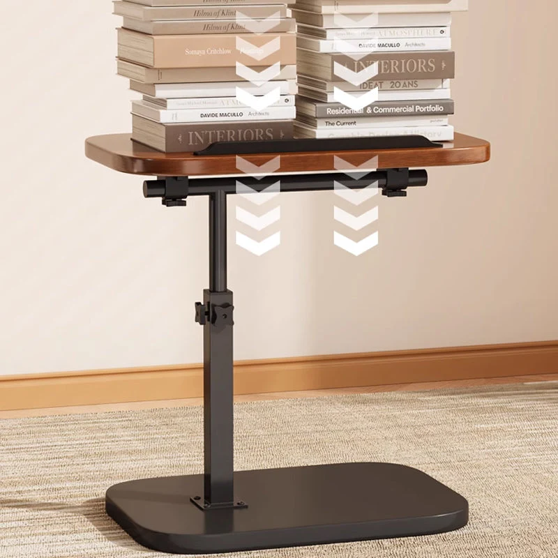 Højdejusterbart laptopskrivebord med hjul og 360° rotation | 45–80 cm | Max 30 kg