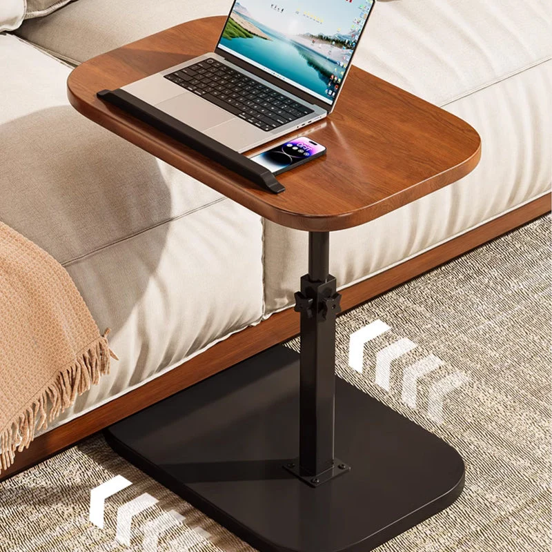 Højdejusterbart laptopskrivebord med hjul og 360° rotation | 45–80 cm | Max 30 kg