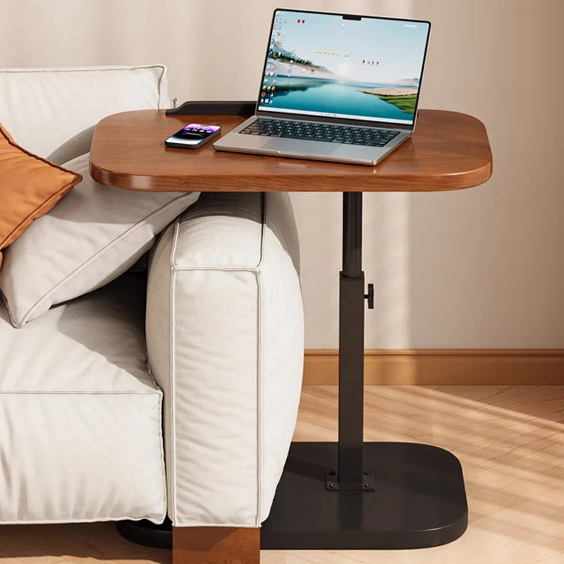 Højdejusterbart laptopskrivebord med hjul og 360° rotation | 45–80 cm | Max 30 kg