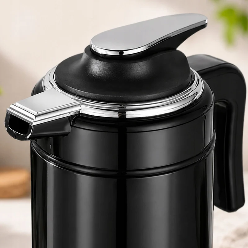 Stor Vattenkokare 3,5 Liter 1500W – Elektrisk Vattenkokare med Automatisk Avstängning – Svart