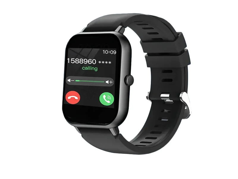 Smartwatch med Bluetooth-samtalefunktion – Sportsklocka för dam och herr med pulsmätare, SpO2 och 20 sportfunktioner