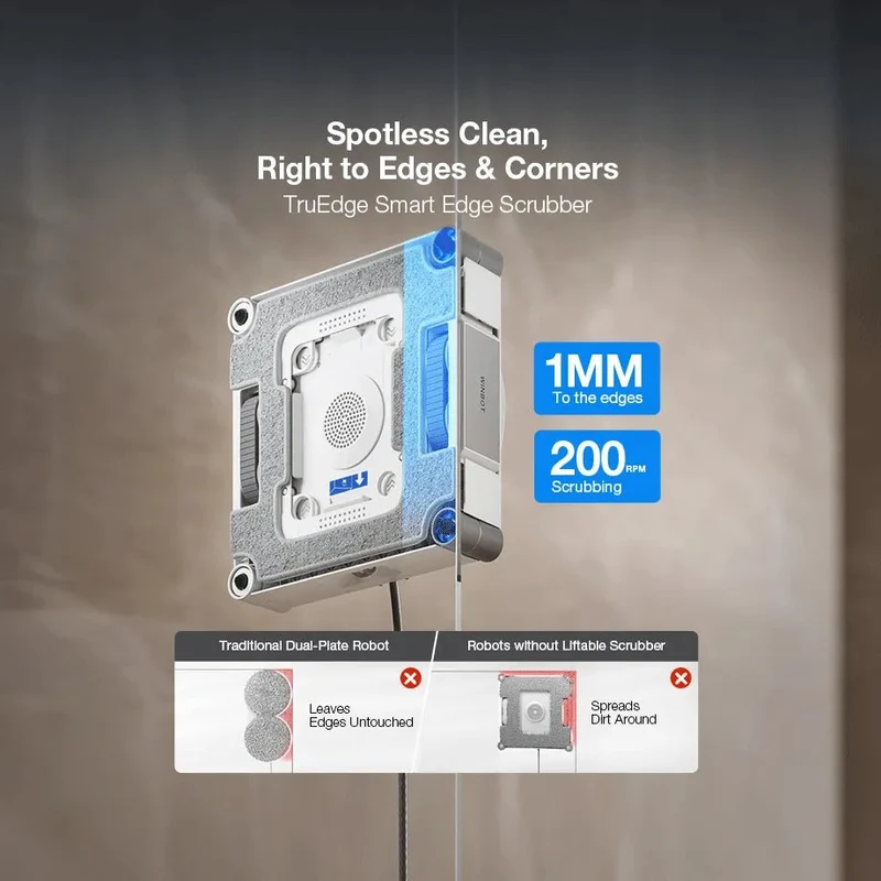 ECOVACS WINBOT W3 Pro Omni Robotic Window Cleaner