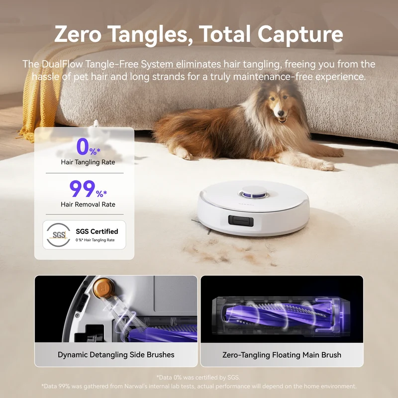 Narwal Freo X10 Pro Sliver White